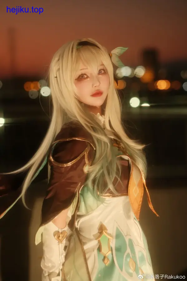 狐洛洛子女仆天使限定全身正面光环透明翅膀小扫帚