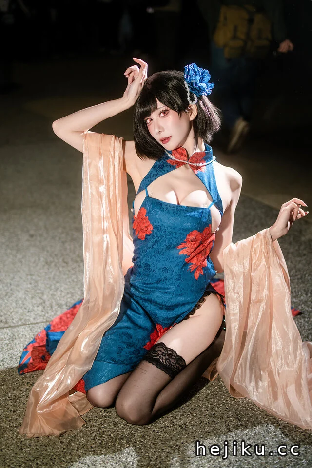 碧蓝航线·建武COS:小律Ritsu演绎东方风华FF46现场惊艳亮相