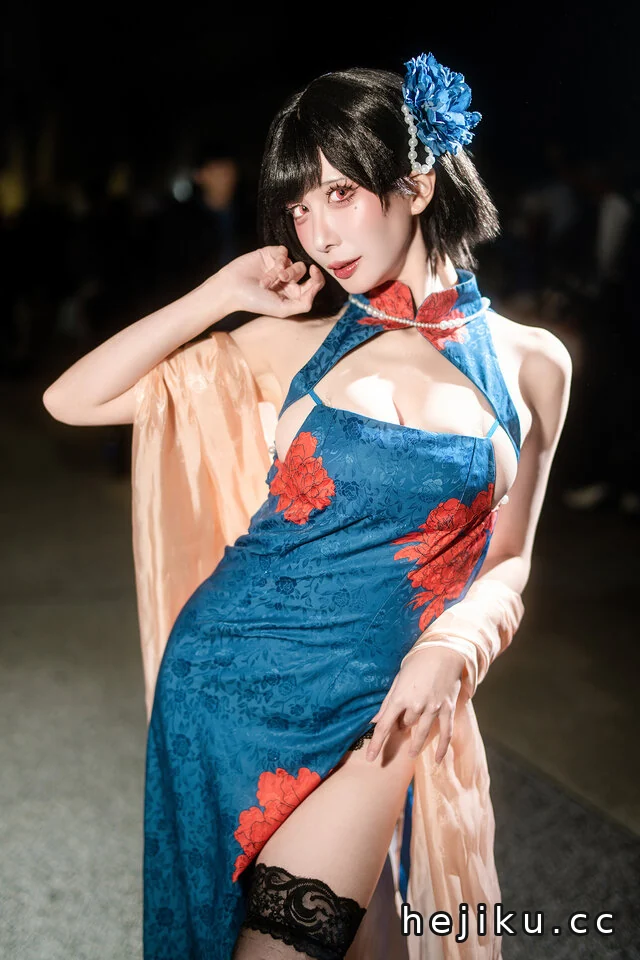 碧蓝航线·建武COS:小律Ritsu演绎东方风华FF46现场惊艳亮相