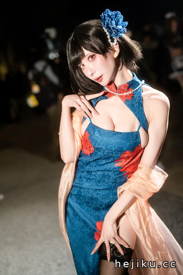 碧蓝航线·建武COS:小律Ritsu演绎东方风华FF46现场惊艳亮相