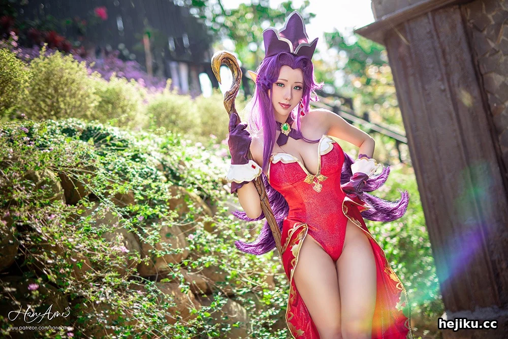 雨波_HaneAme 高产Cosplayer的角色选择与粉丝互动