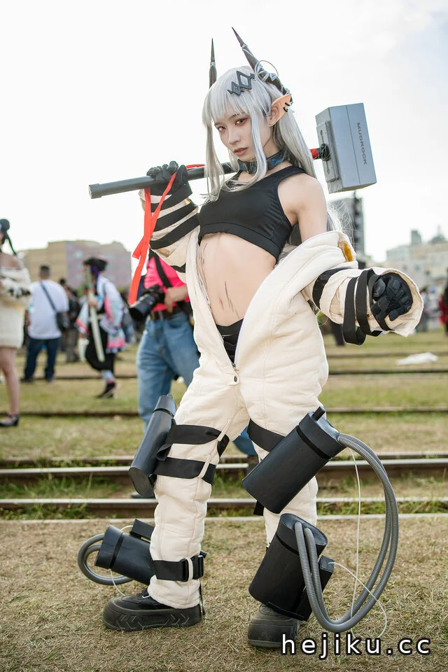 【FFK18现场】明日方舟泥岩COS：工业感道具与卸甲反差美学