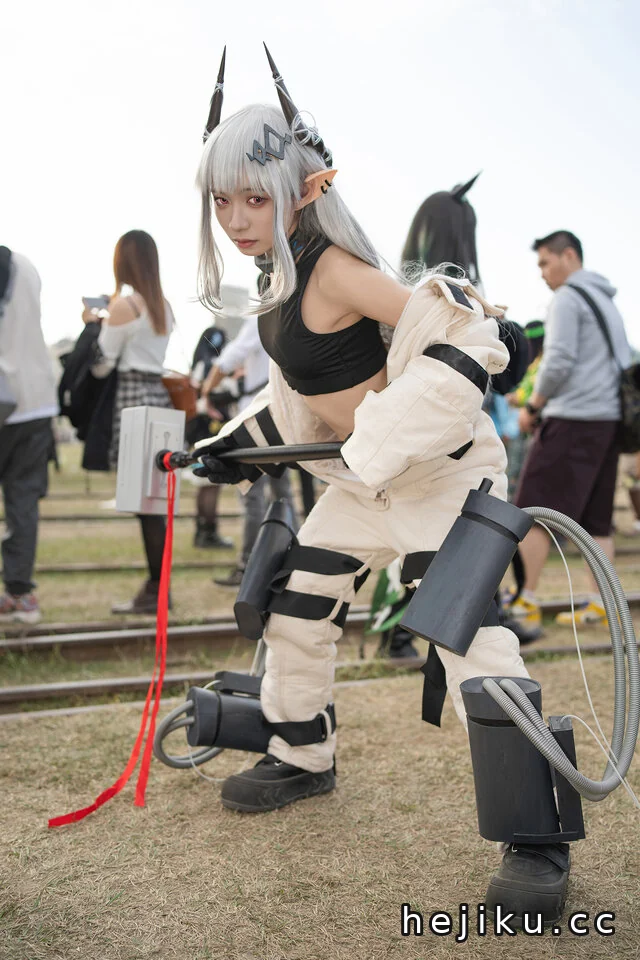 【FFK18现场】明日方舟泥岩COS：工业感道具与卸甲反差美学