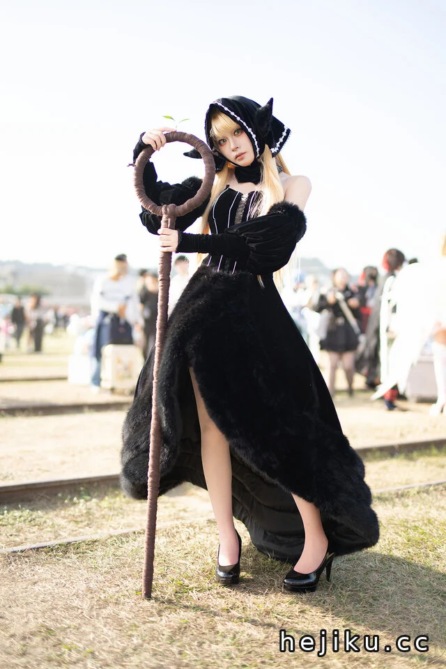 FFK18现场焦点！Kanami玛露希尔COS神秘冷艳的精灵魔法师