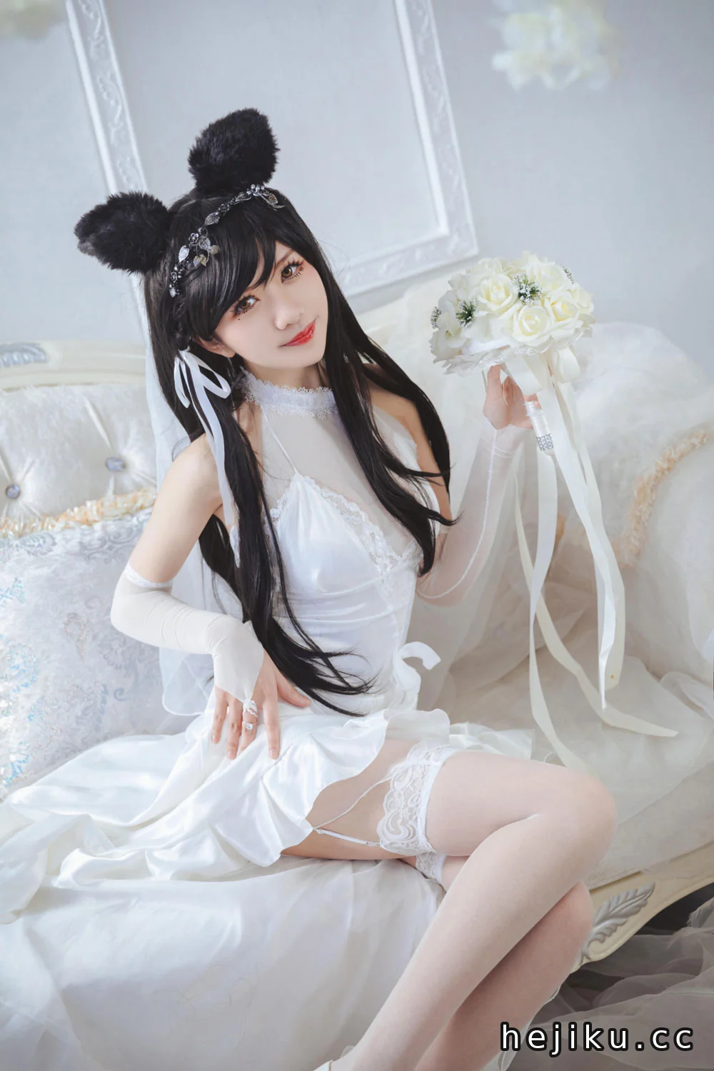 源纱希喵喵喵 爱宕花嫁 [26P-230MB]