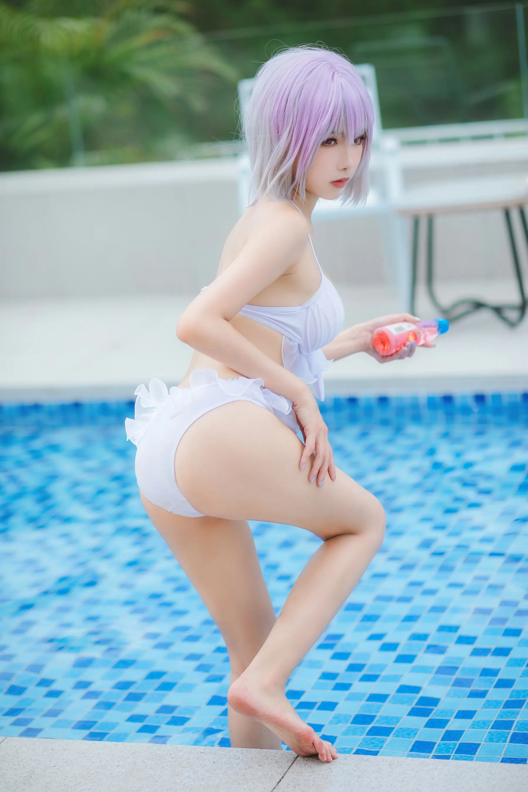 Momoko葵葵柴郡泳装太犯规？写真风格一次扒个够